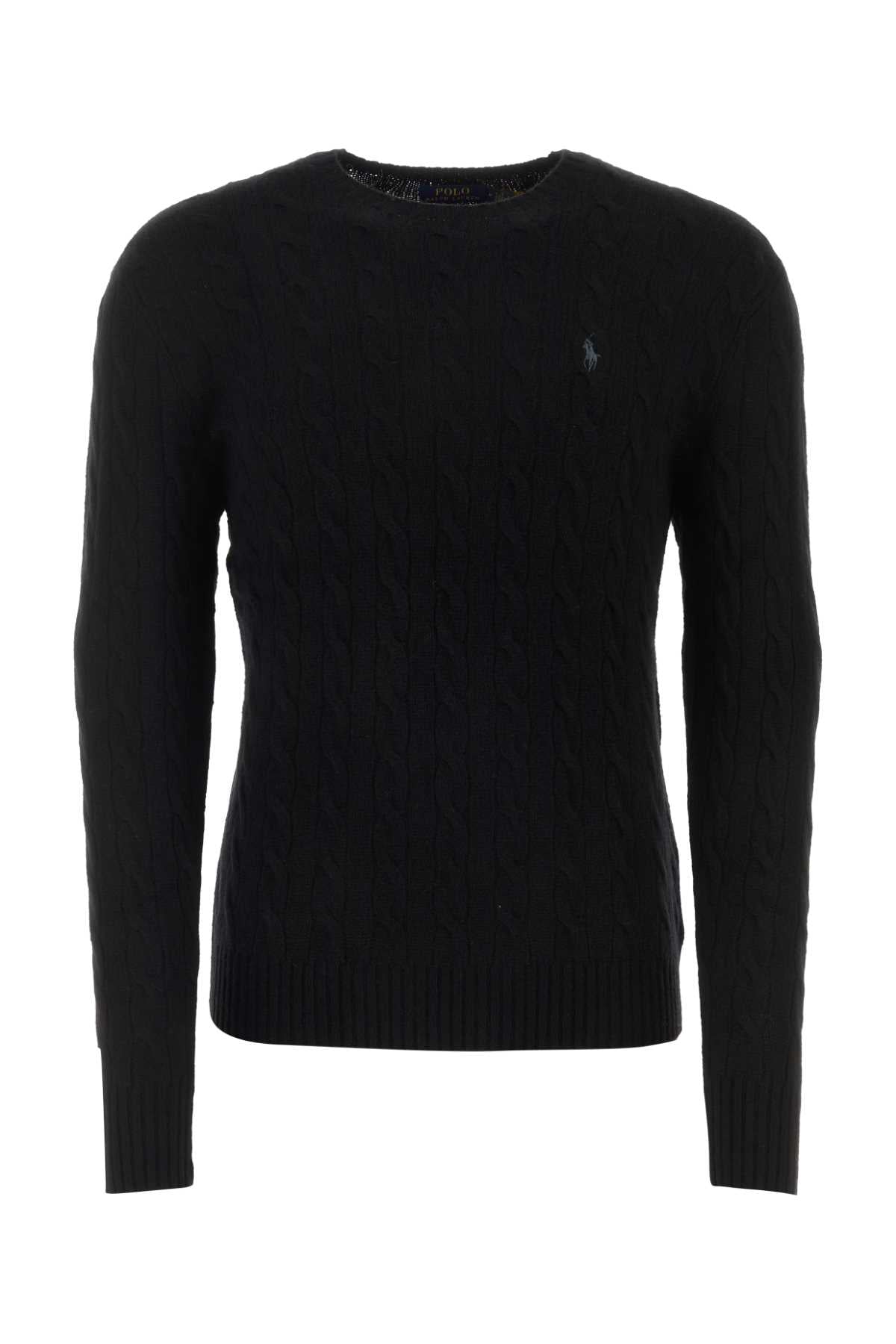 Polo ポロ ラルフローレン ブラック ウール ブレンド セーター - Image 4