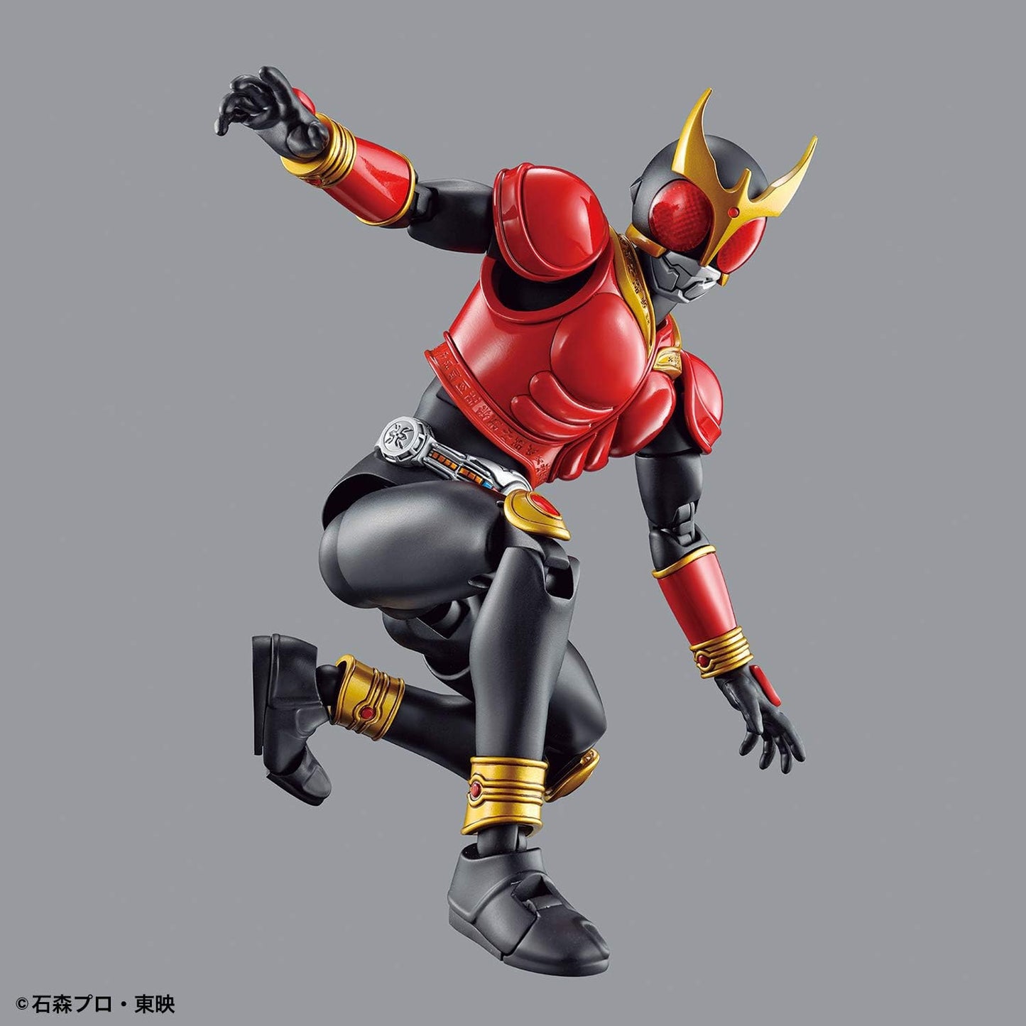 BANDAI SPIRITS Figure-Rise Standard Kamen Rider Kuuga Mighty Form Color-coded Plastic Model