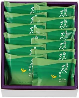 Sōke Genkichōan Fukuwatari Senbei Matcha, 10 pieces (Gift, Sweets, Souvenir)
