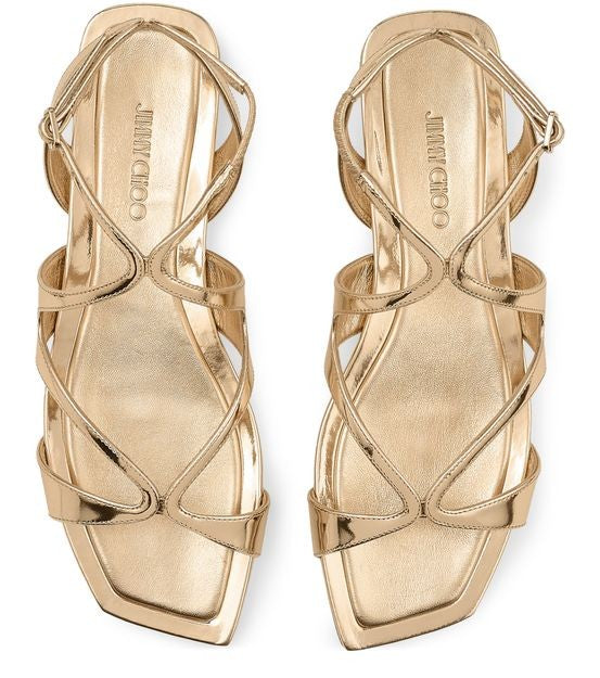 JIMMY CHOO Ayla フラットサンダル - Image 4
