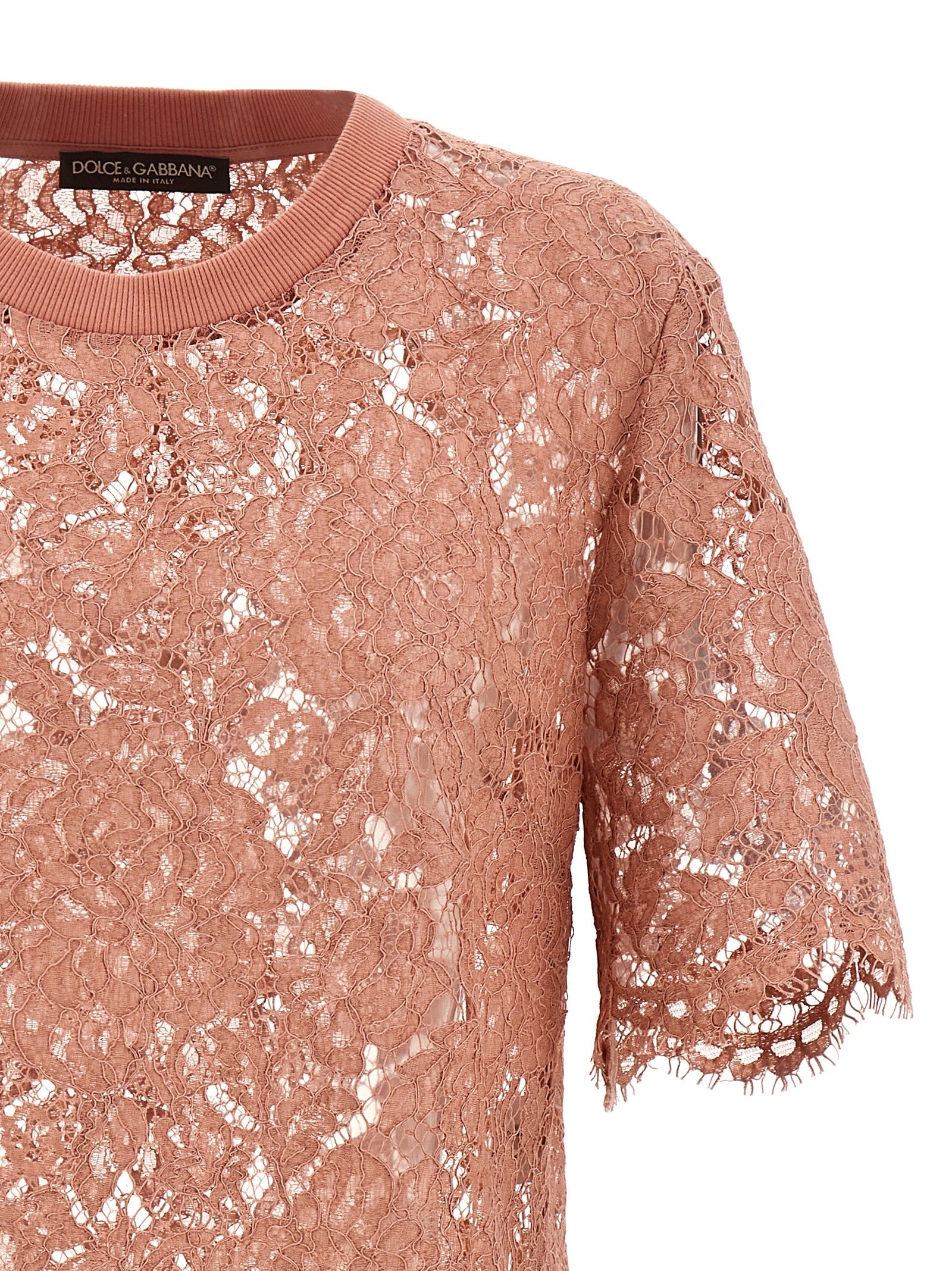 Dolce  Gabbana ドルチェ＆ガッバーナレースTシャツ - Image 4