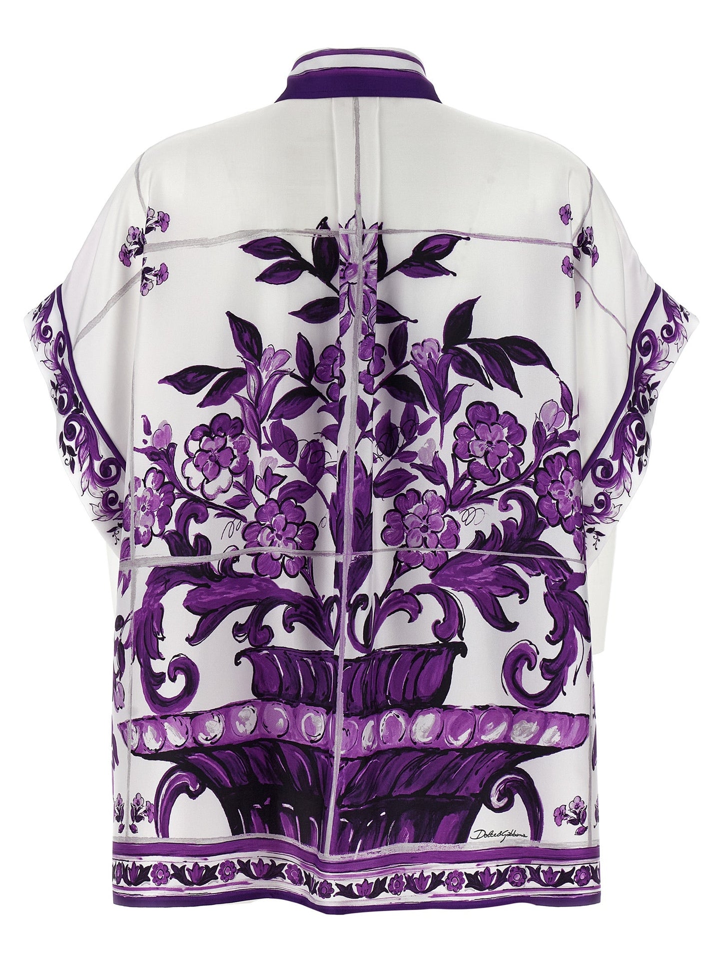 Dolce  Gabbana ドルチェ＆ガッバーナ「マイオリカ」プリントシャツ - Image 4