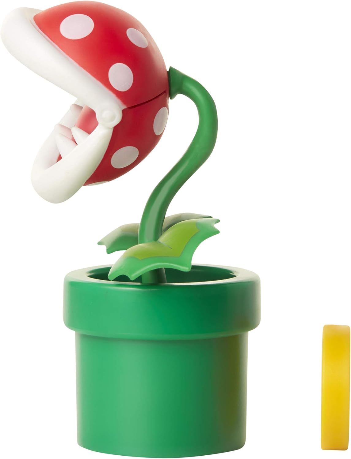 Sanei Boeki FCP-007 Super Mario Figure Collection Plus Pakkun Flower with Coin