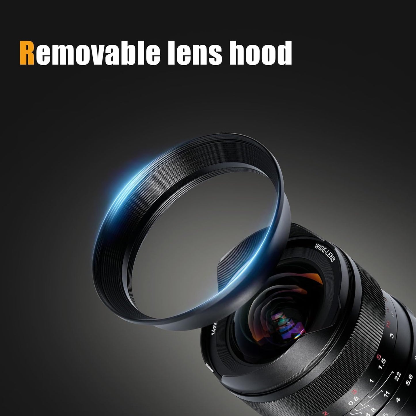 7artisans MF14mm F2.8 Full Frame Ultra Wide Angle 116° Large Aperture Single Focus Lens for Leica / Panasonic S1, DC-S1, S5, DC-S5, LUMIX S9 Series / Sigma L Series Mirrorless Cameras