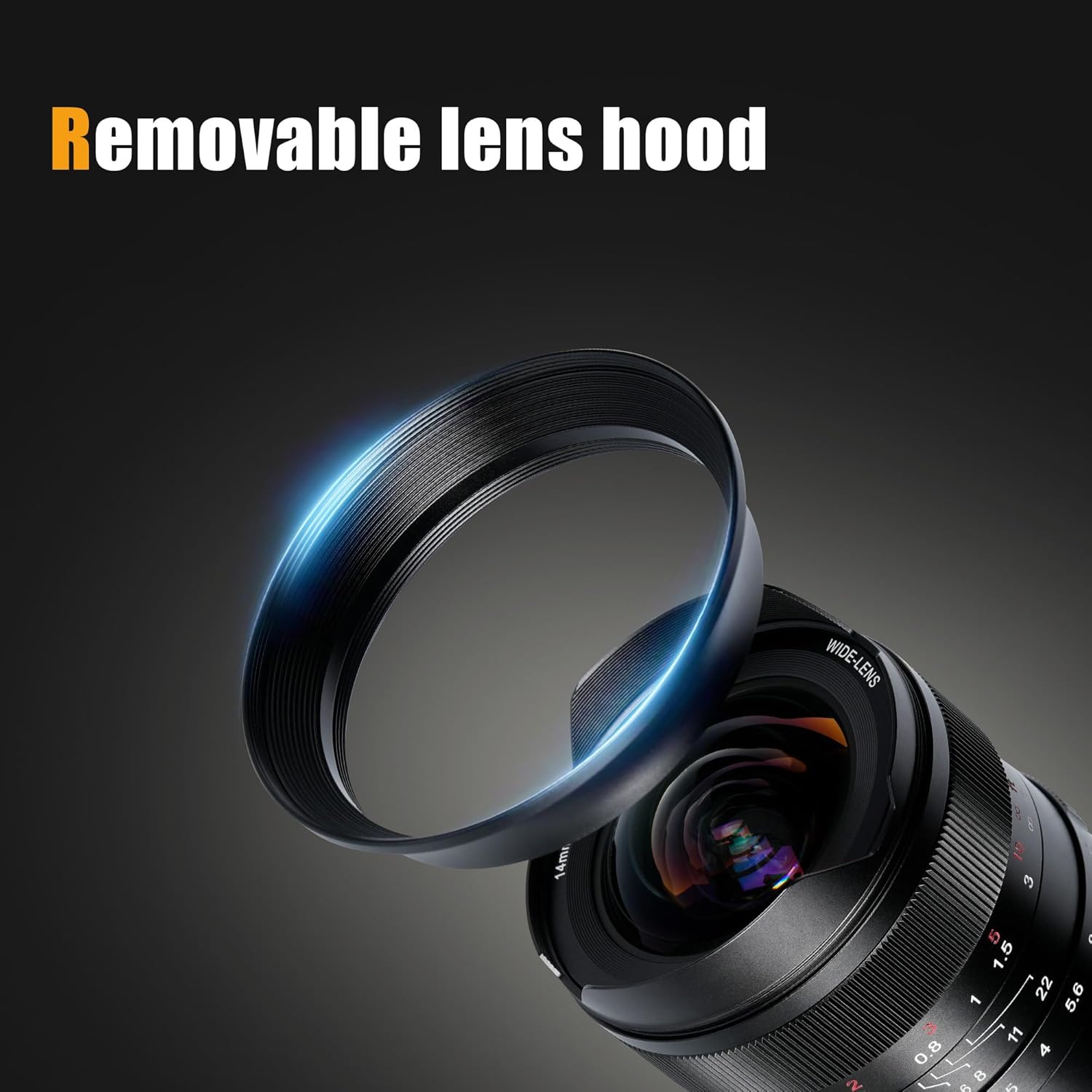 7artisans MF14mm F2.8 Full Frame Ultra Wide Angle 116° Large Aperture Single Focus Lens for Leica / Panasonic S1, DC-S1, S5, DC-S5, LUMIX S9 Series / Sigma L Series Mirrorless Cameras