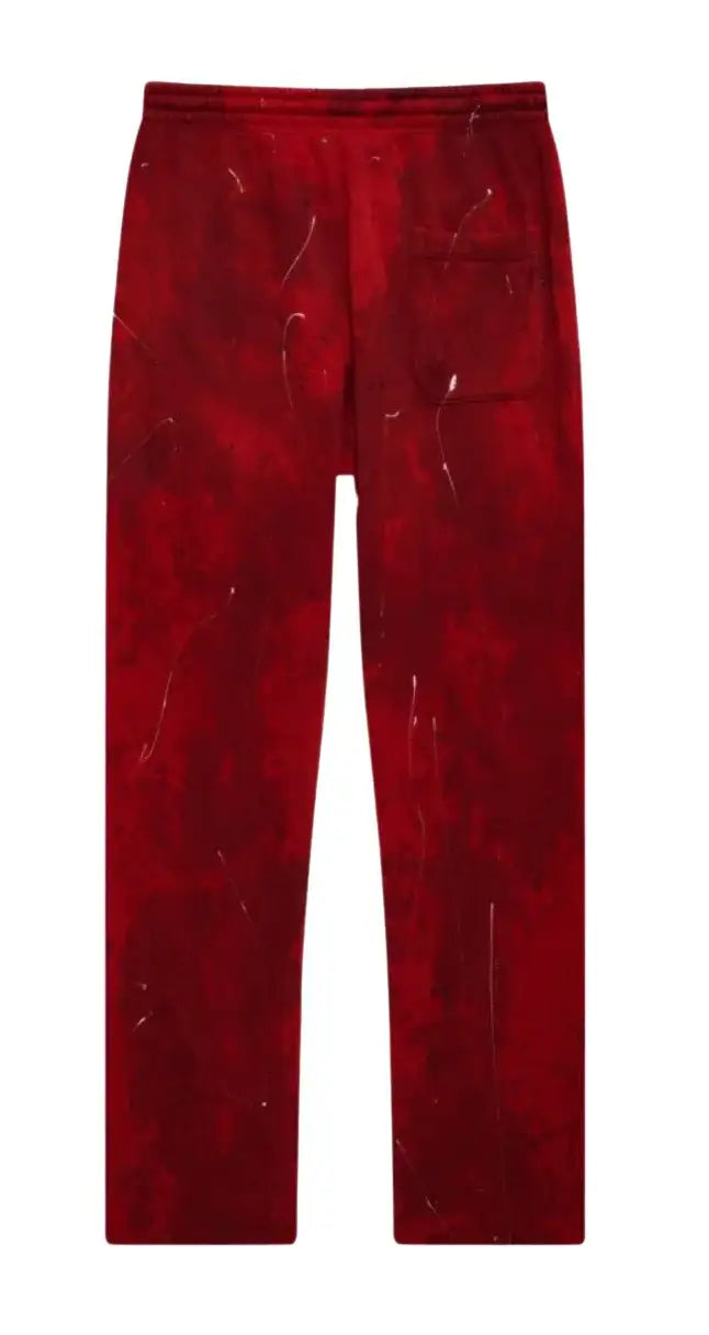 HELLSTAR SPORTS RED TIE-DYE SKULL SWEATPANT SET
