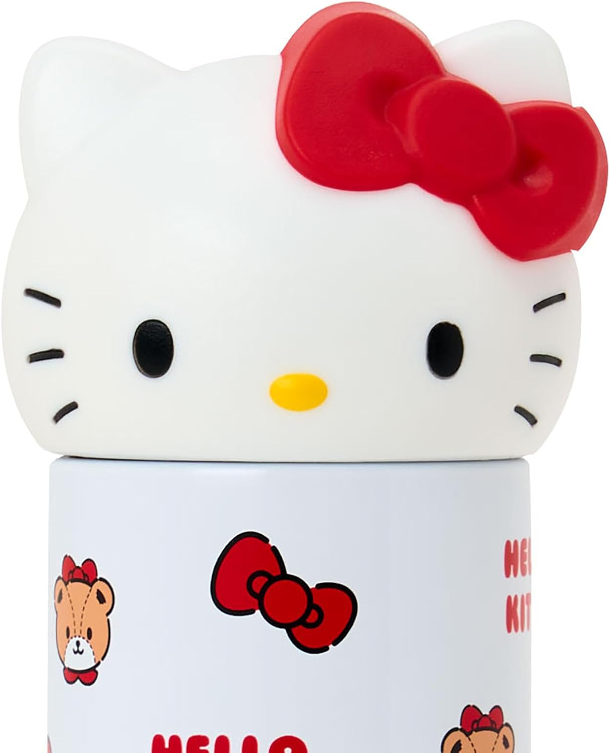 Sanrio 617407 Hello Kitty Face Shaped Stainless Steel Mug Bottle