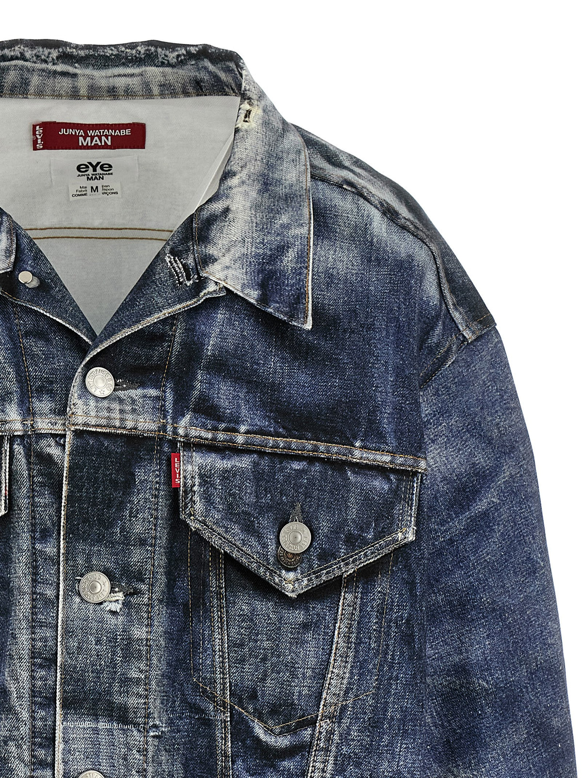 Junya Junya Watanabe Junya Watanabe X Levi 'S®デニムエフェクトジャケット - Image 4