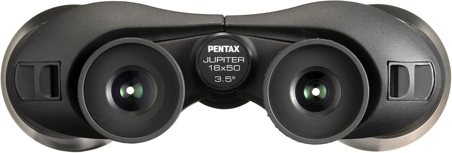 Pentax Jupiter (16x50) Binoculars Set with Harness and Lens Cleaning Pen (3 Items)