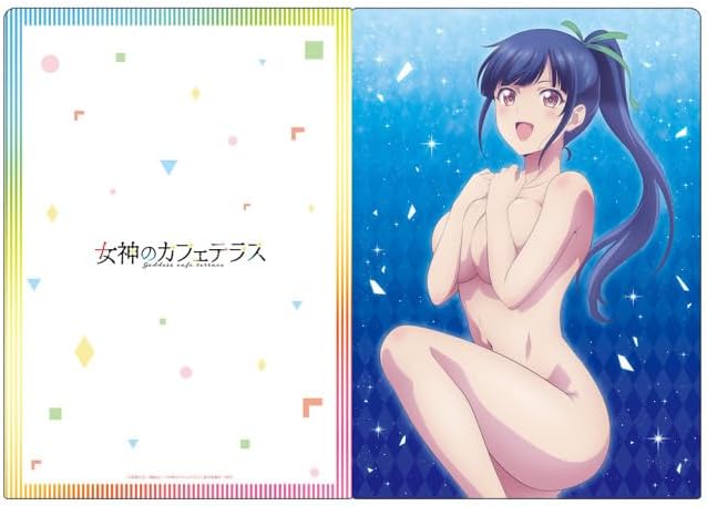 TV Anime Goddess Cafe Terrace Clear File Shui Tsurukawa