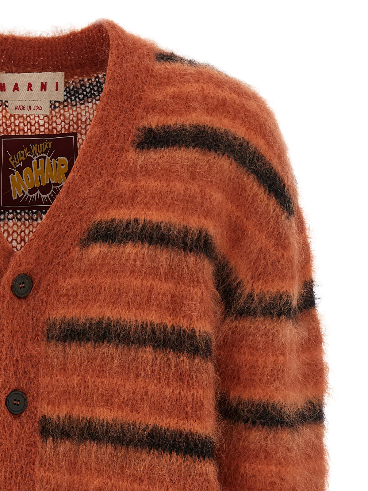 Marni マルニは縞模様のカーディガンを磨きました - Image 4