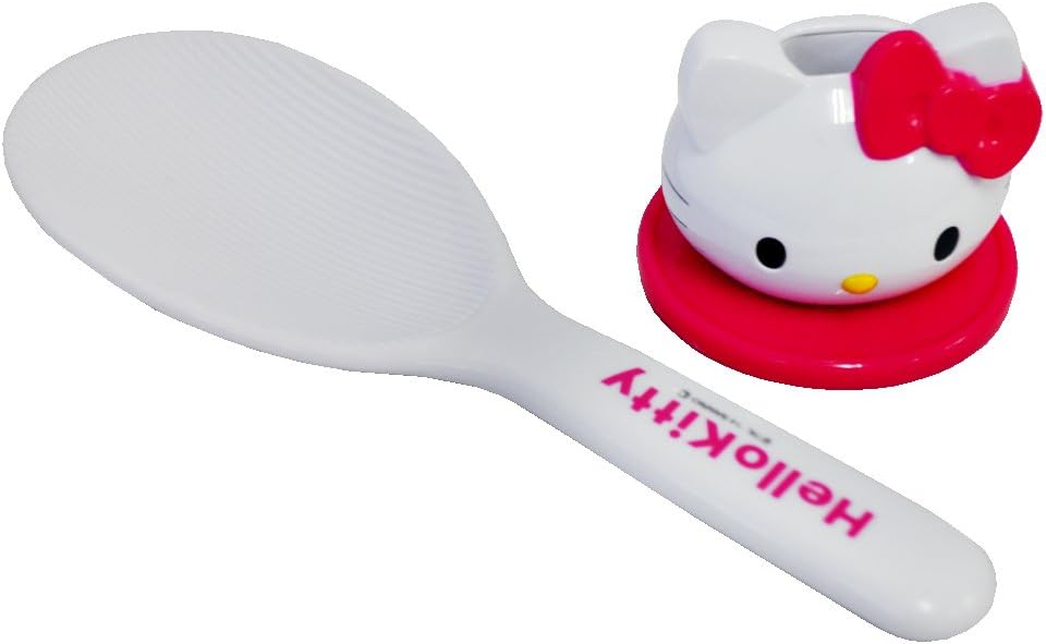 Skater (Skater) Hello Kitty Sanrio Rice Scoop with Stand, Rice Scoop Case, SMJ2