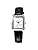 Casio LTP-V007L-7E1 Standard Quartz Women's Watch, Silver, Black, Overseas Model, Silver Black Leather LTP-V007L-7E1, Simple