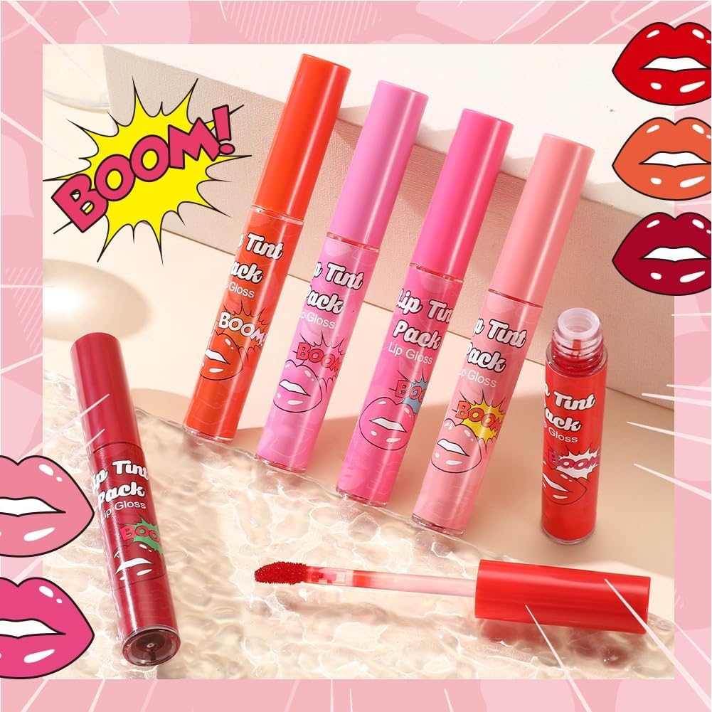 Removable moisturizing lip mask, lip gloss, removable lip stain, liquid lipstick, not easy to fade, easy to color, suitable for beginners, 24 hours waterproof, unique effect(05#)