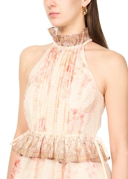 ZIMMERMANN Illuminate halter midi dress - Image 4