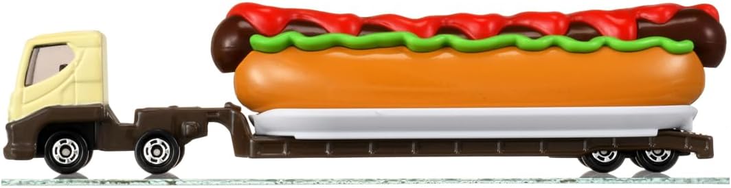 Takara Tomy Tomica Long Type Tomica No. 146 Hot Dog Car, Mini Toy Car, Ages 3 and Up