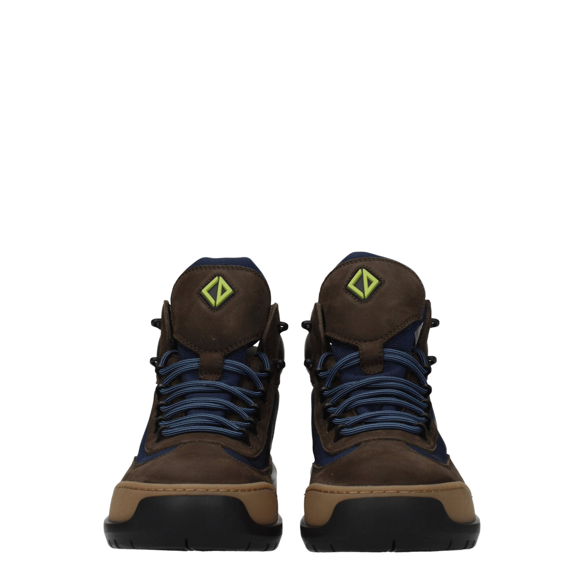 Dior クリスチャンディオールハイキングブーツメンズは茶色/青です - Image 4