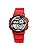 Casio AE-1000W-4AV World Time Digital Men's Watch, Overseas Model, Red, Red (AE-1000W-4AV)
