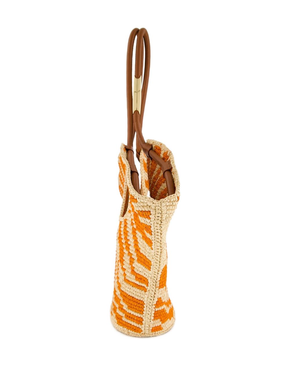 Zimmermann Zimmermann Goldentime Medium Rafia Tote - Image 4