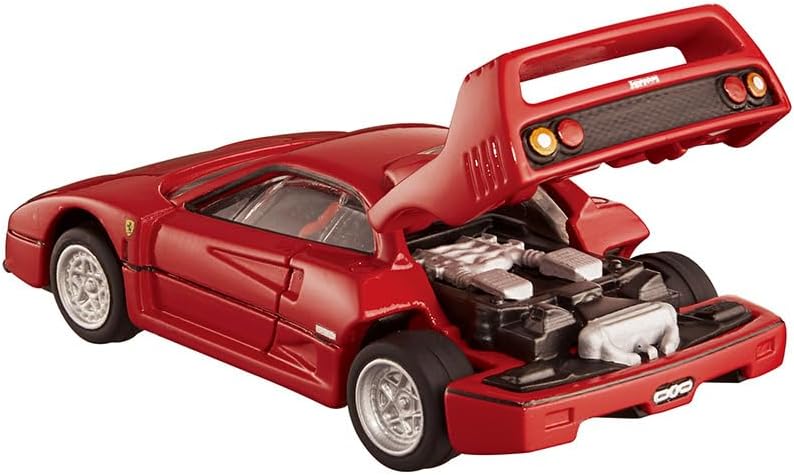 Tomica Premium 31 F40 Mini Car Toy, Unisex, Ages 6 and Up, Boxed, Toy Safety Standards Compliant, ST Mark Certified, Tomica Takara Tomy