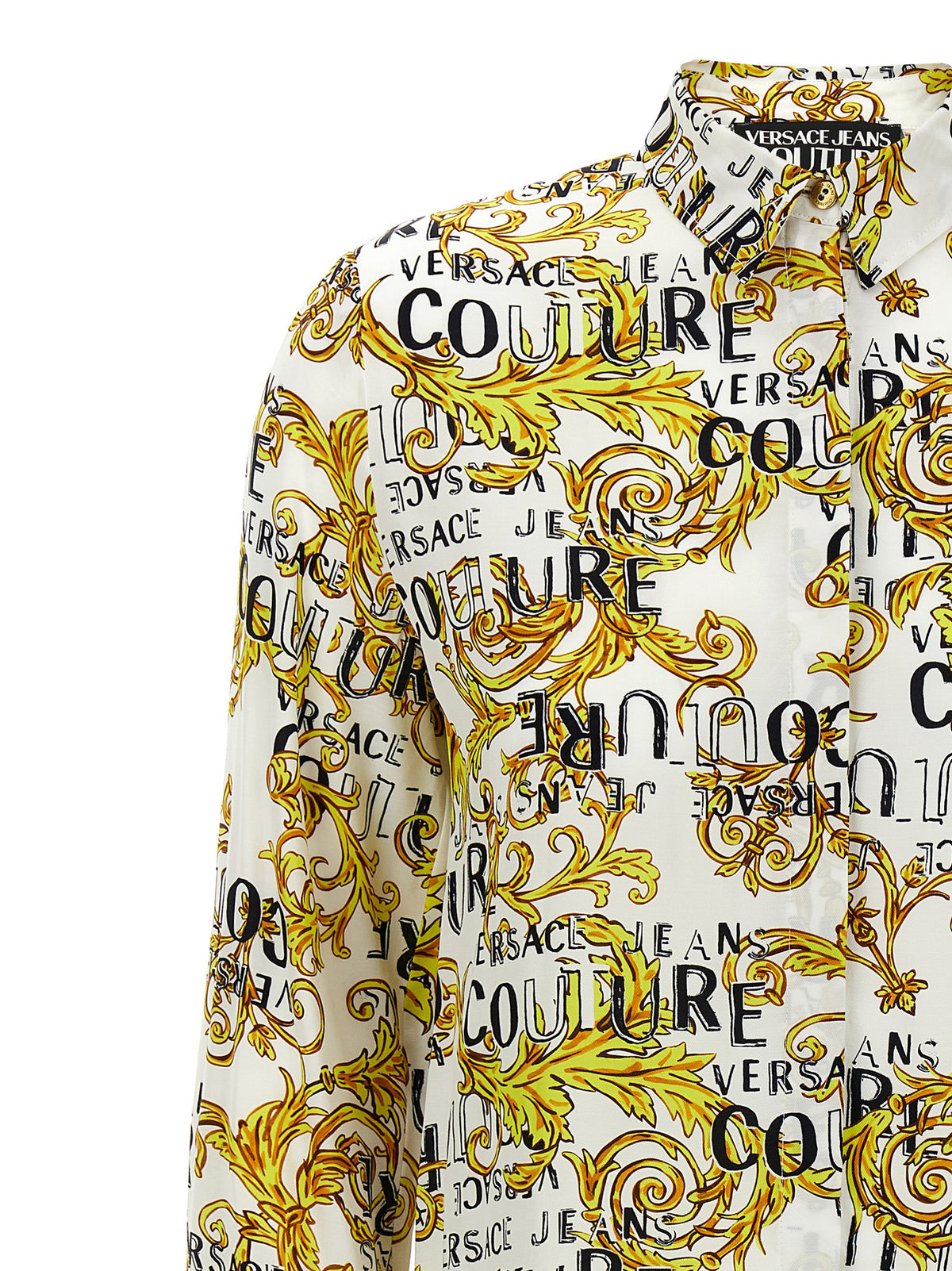 Versace ヴェルサーチジーンズクチュールロゴシャツ - Image 4
