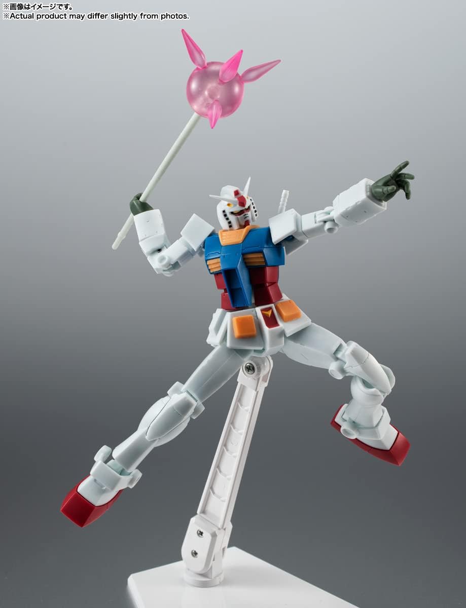 Tamashi Nations Robot Spirits Mobile Suit Gundam RX-78-2 Gundam Ver. A.N.I.M.E. ~Robot Spirits 15th Anniversary ~ Approx. 4.9 inches (125 mm) ABS & PVC Pre-Painted Action Figure