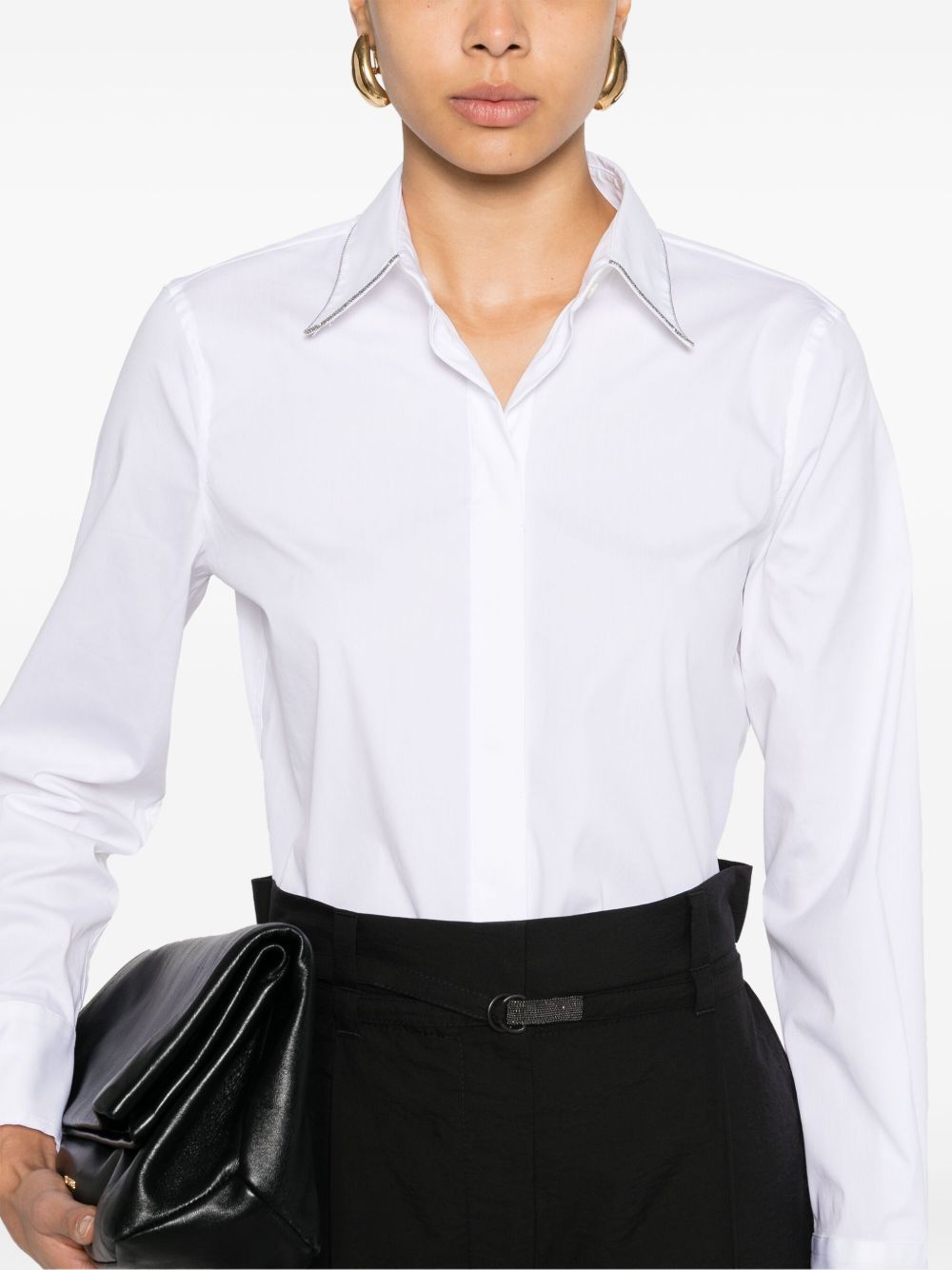 Brunello Cucinelli Cotton Shird - Image 4