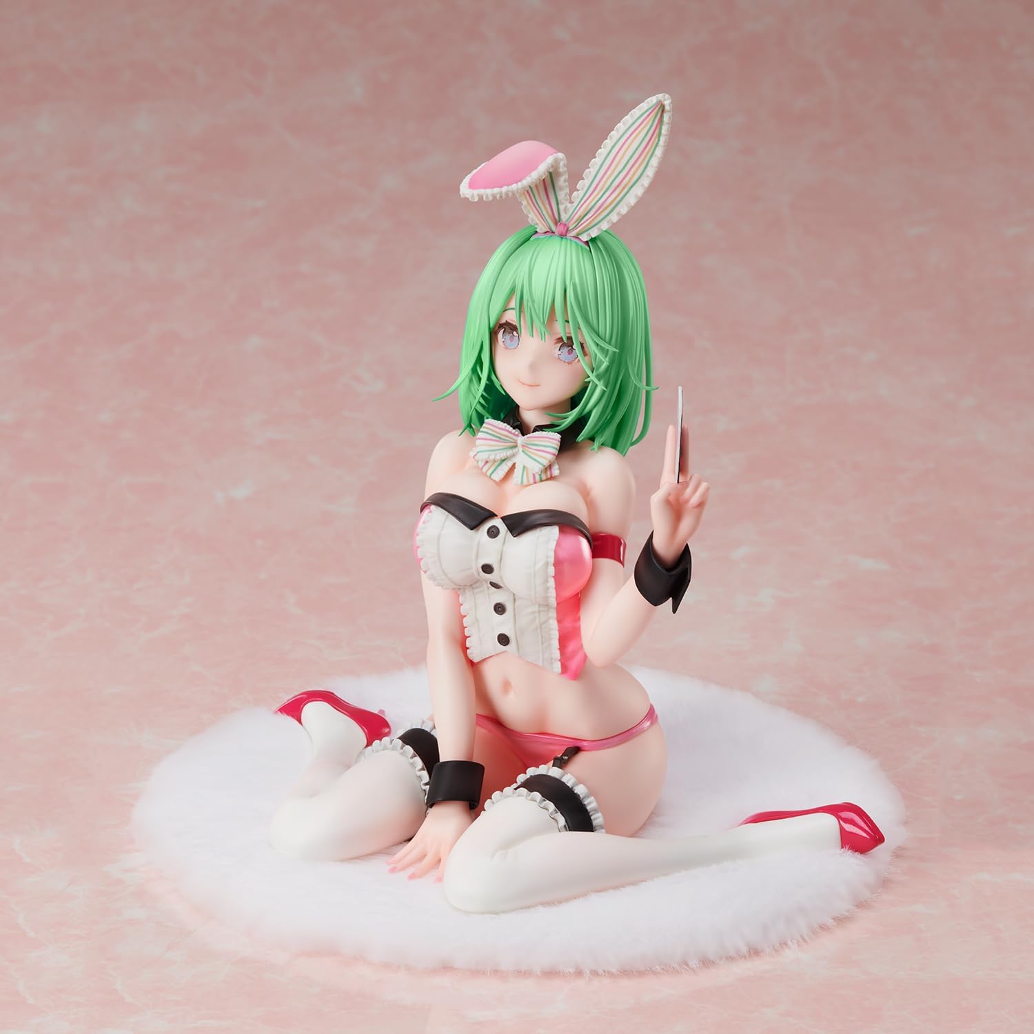 DS Mile Illustration "Pink x Bunny" Non-scale, PVC & ABS, Painted Finished Figure