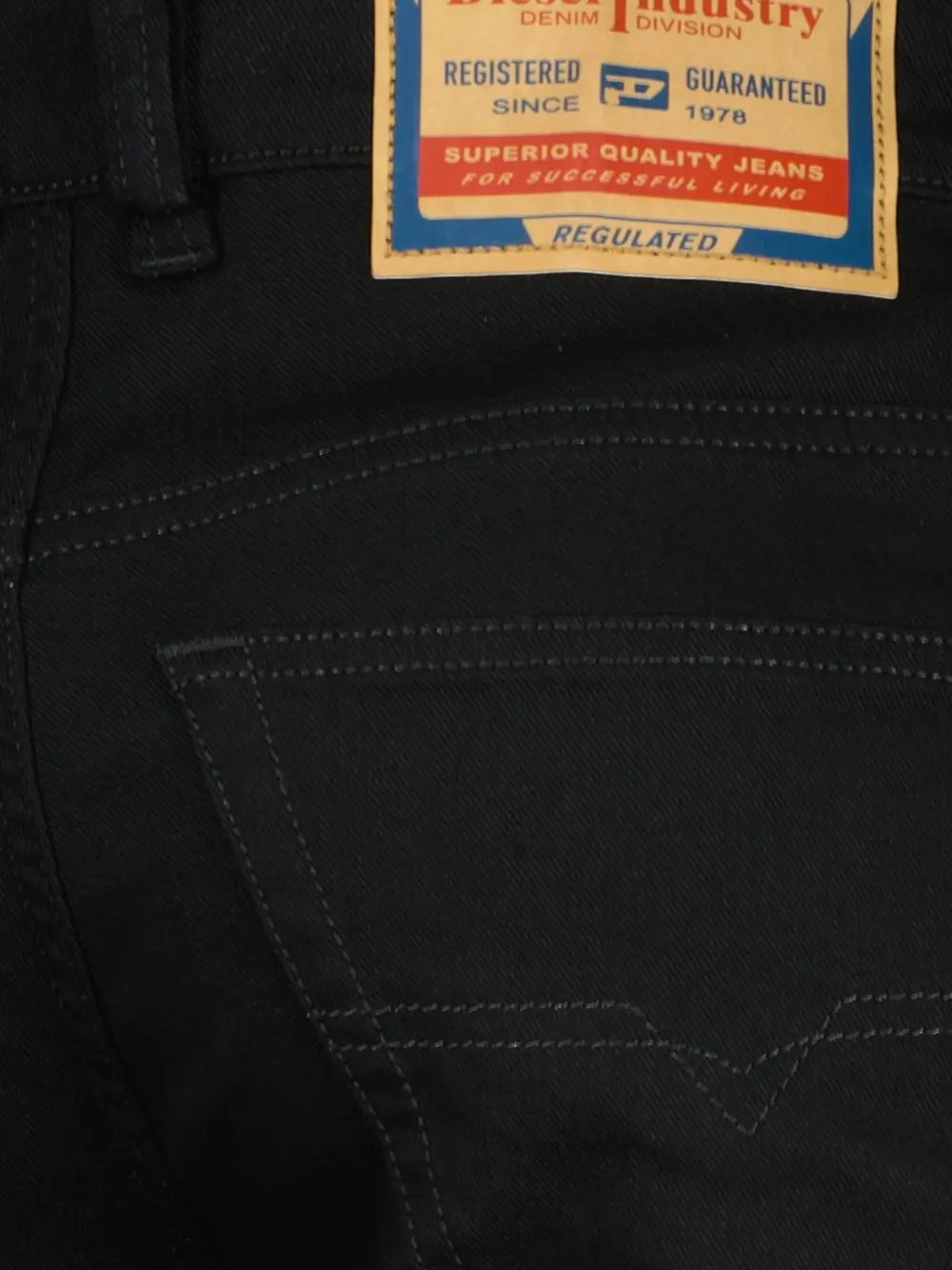 Diesel ディーゼルDビル1993ストレートジーンズ - Image 4