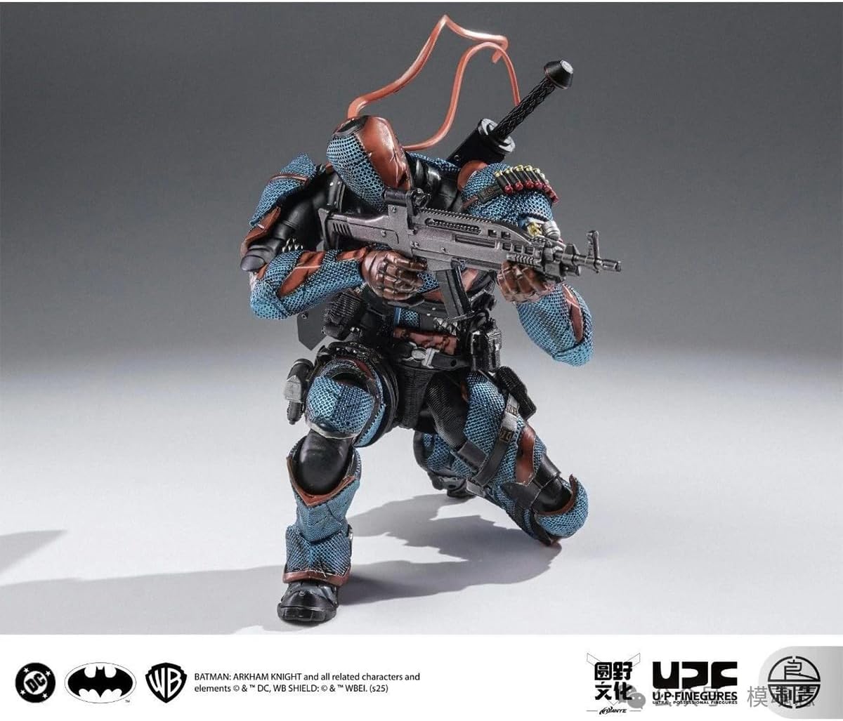 HiPlay DC002 Fine Manufacturing 1/12 "Batman: Arkham Knight" Deathstroke Action Figure, Painted, Finished Product