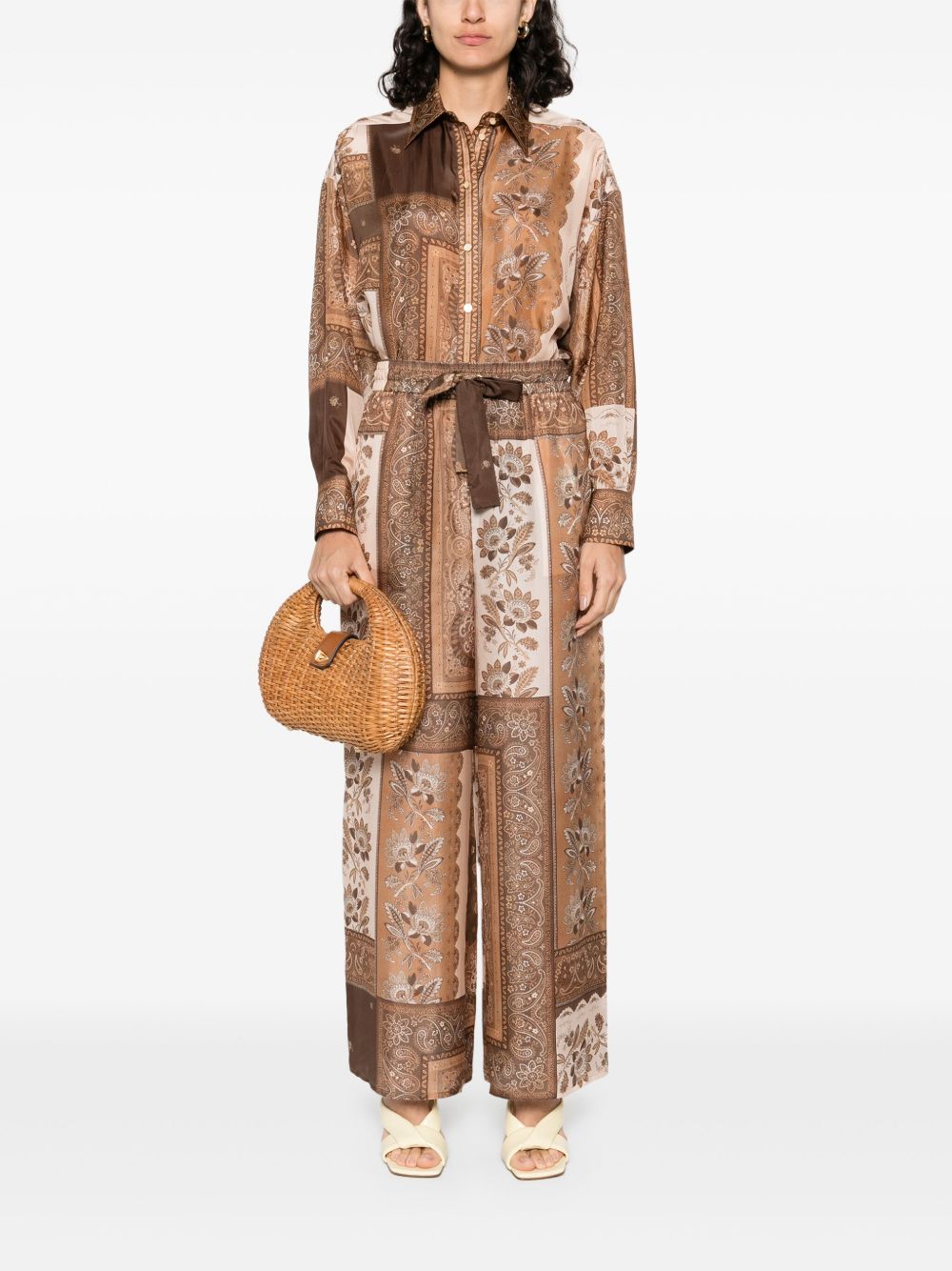 Zimmermann ジマーマンラッキープリントシルクシャツ - Image 4