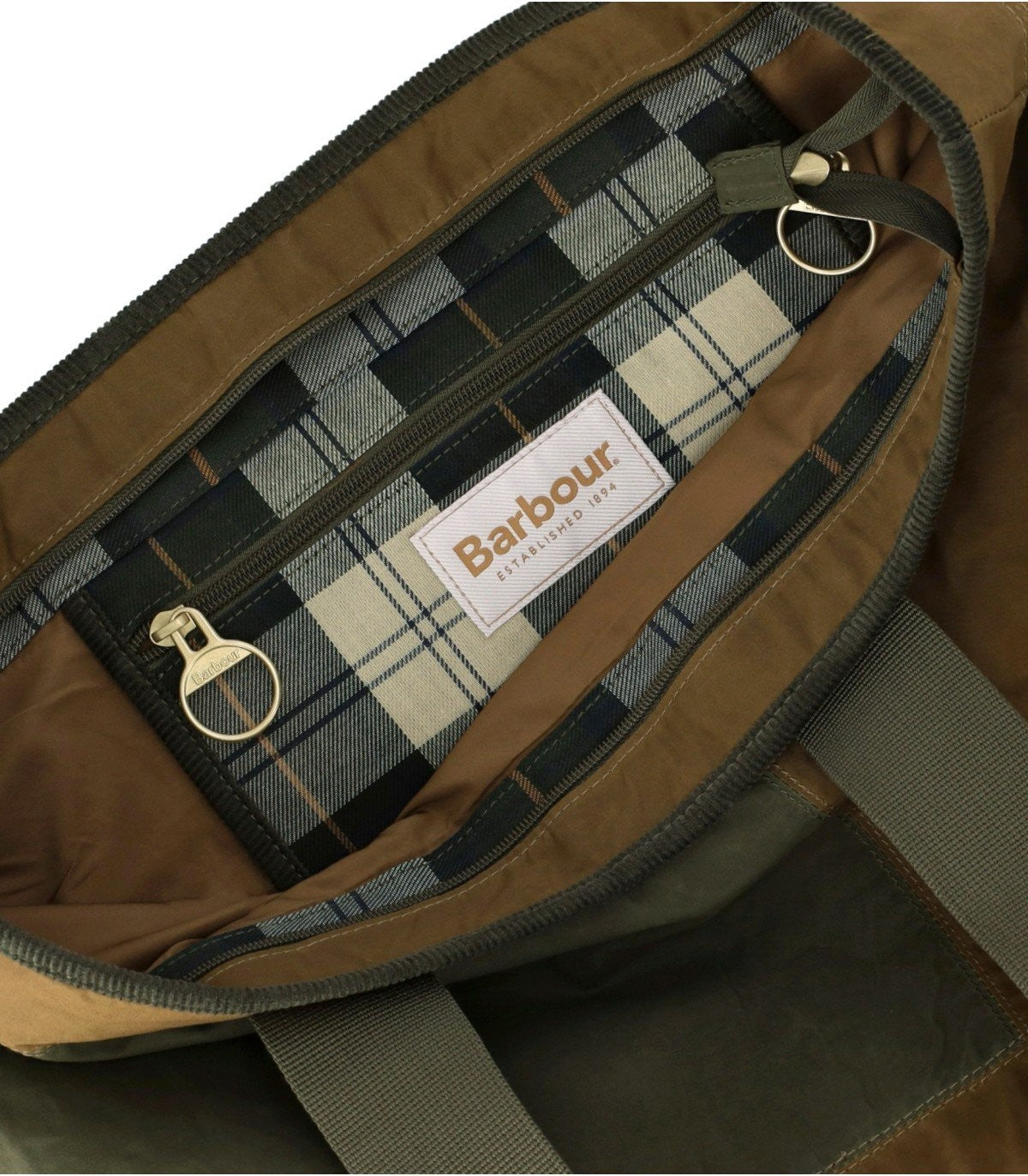 Barbour Mya Dusky Greenショッピングバッグ - Image 4