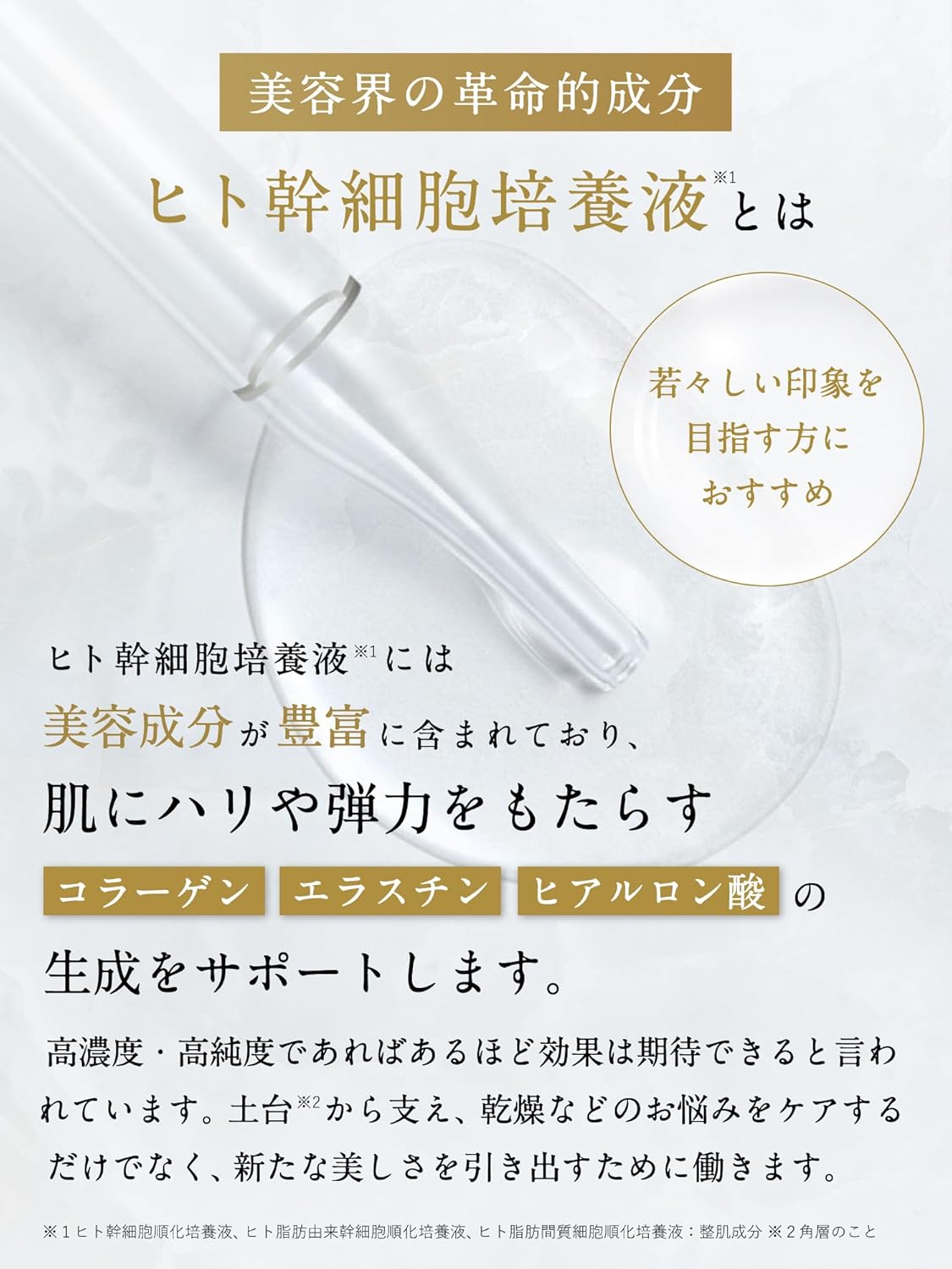 Human Stem Cell Culture Extract, Solution LP, Human Stem Cells, Human Cortar Cells, Beauty Essence, Aging Care, Skin Care, Moisturizing, Collagen, Hyaluronic Acid, Solution, Serum, Furacora, Trial