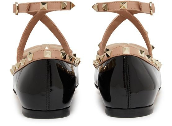 VALENTINO GARAVANI Rockstud フラットバレエシューズ - Image 4
