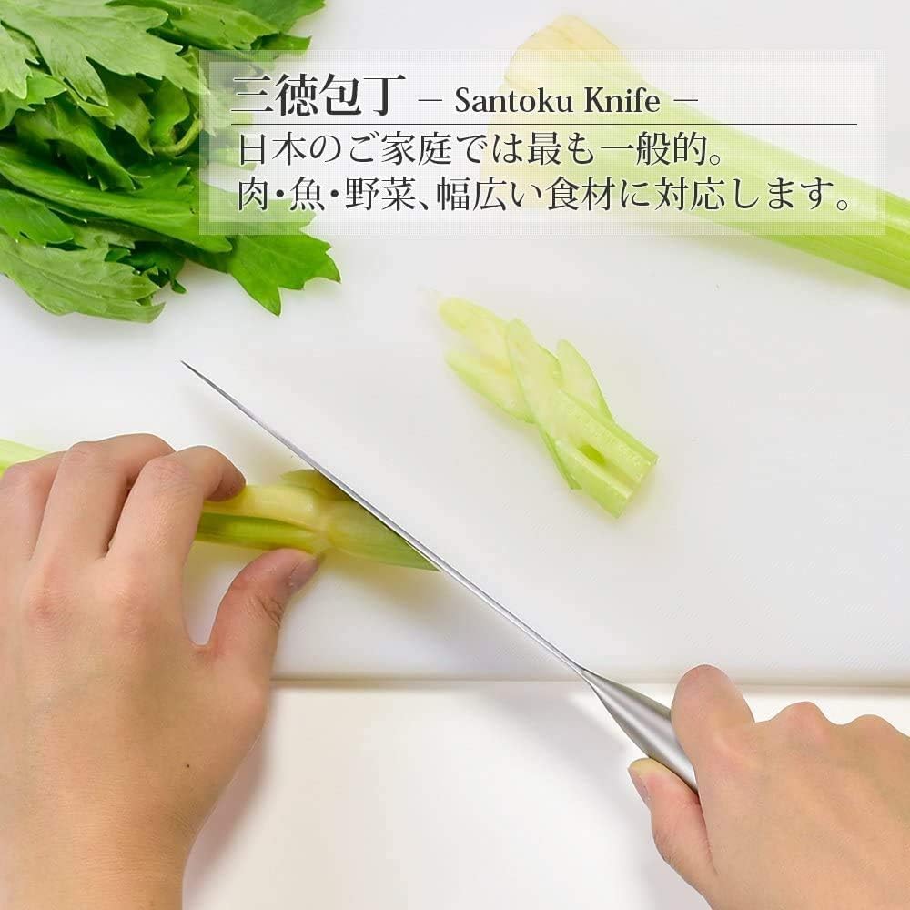 Shimomura Industrial Co. Verdun Santoku Kitchen Knife 165mm OVD-11