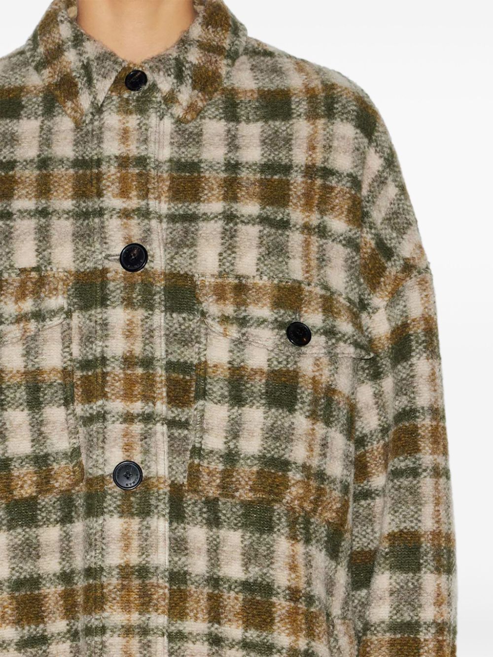 Marant Marant Etoile Fontiziウールブレンドコート - Image 4