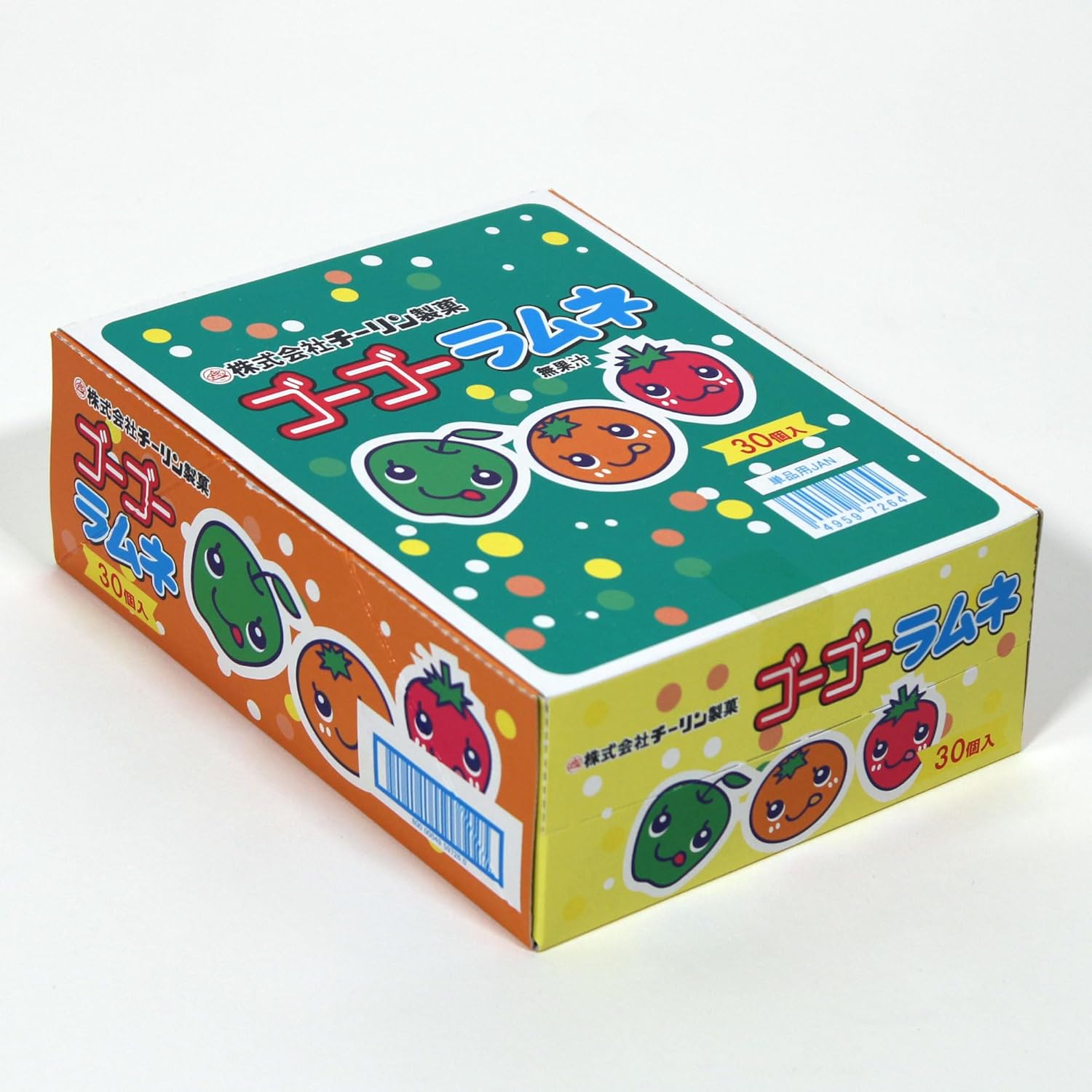 Cheerin Confectionery Go-Go Ramune 7g x 30 pieces