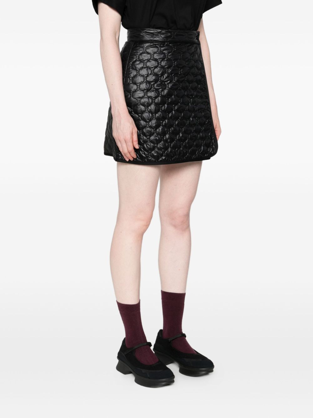 Moncler モンクラースカートは黒です - Image 4