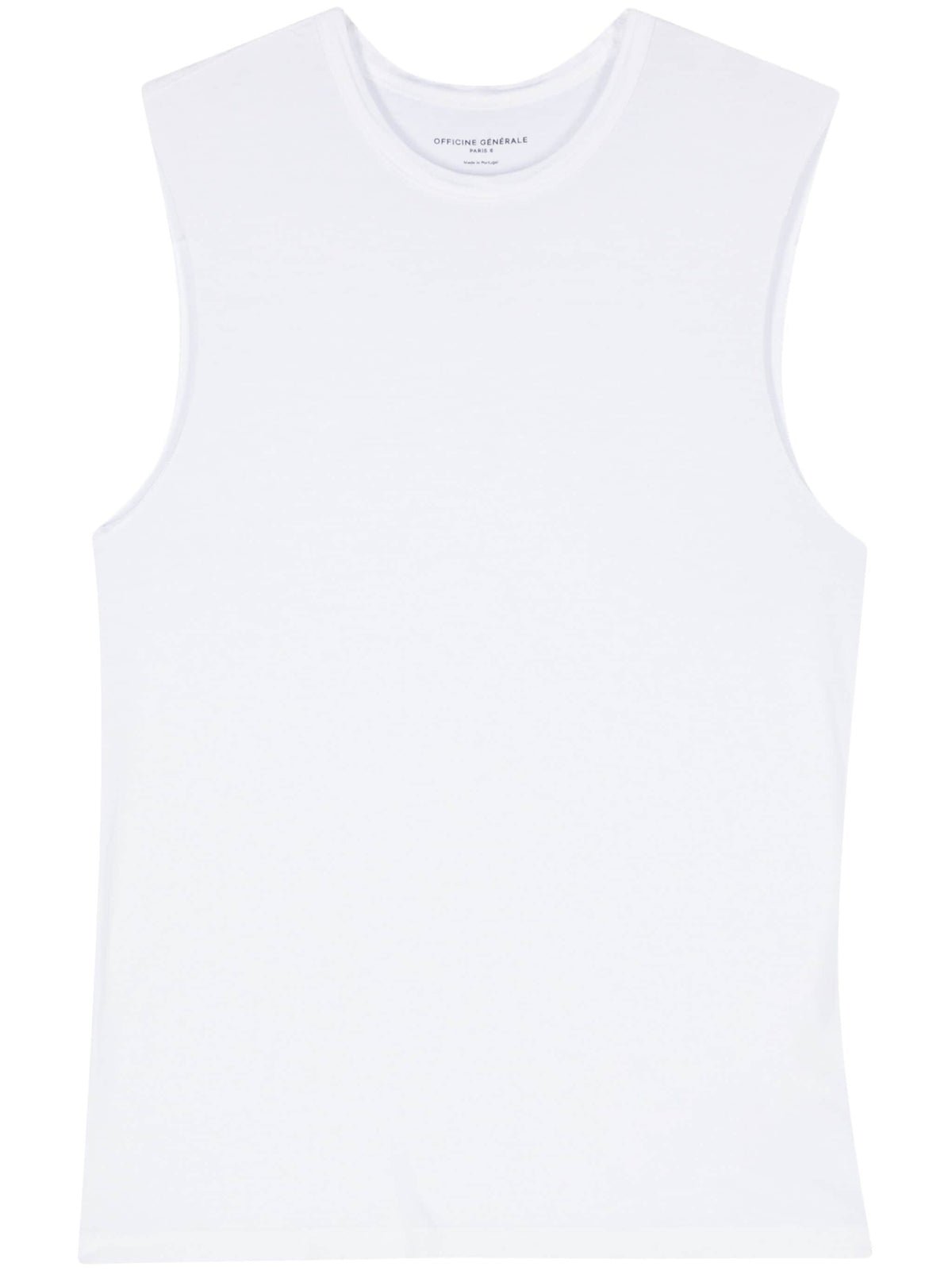 Off Officine General Tank Tee Lyocell綿 - Image 4