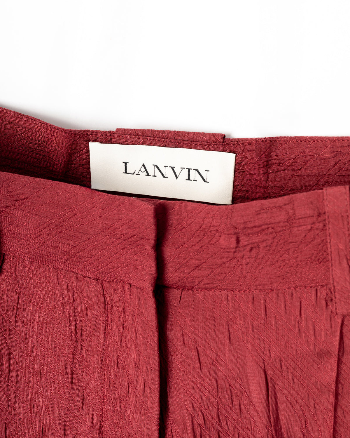 Lanvin ランバンズボンレッド - Image 4