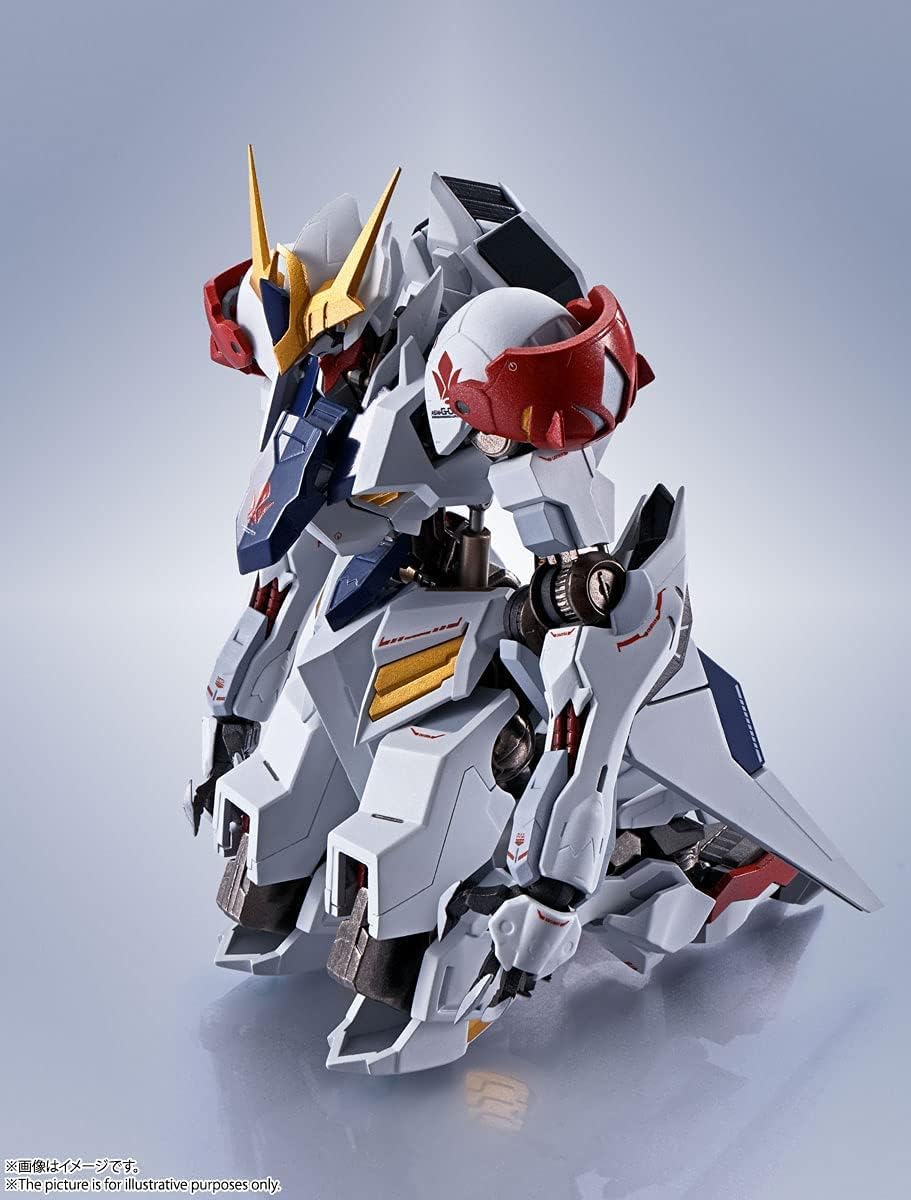 BANDAI SPIRITS METAL ROBOT Spirits, Mobile Suit Gundam, Iron-Blooded Orphans [Side MS] Gundam Barbatos Rups, Approx. 5.9 inches (150 mm), ABS & PVC & Die-Cast Painted Action Figure