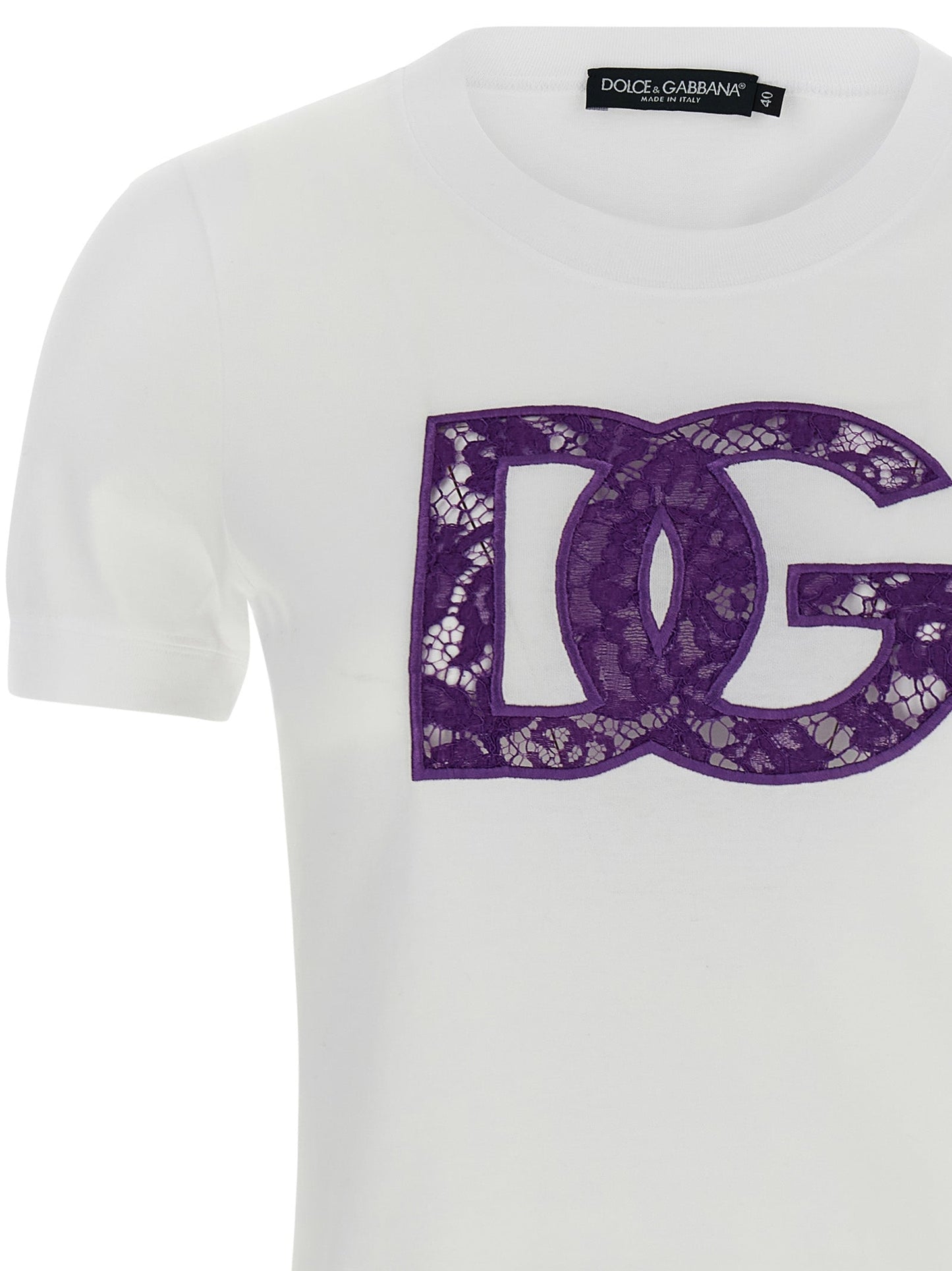 Dolce  Gabbana ドルチェ＆ガッバーナレースTシャツ - Image 4