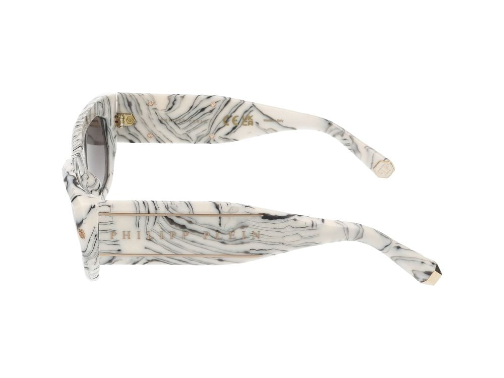 Philipp サングラスフィリッププレインSPP066 M 09 Yl Avorio Marmorizzato /21/135 - Image 4