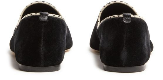 TOTEME Velvet venetian slippers - Image 4