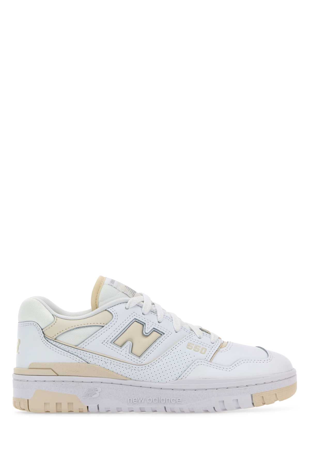 Designer Brand ニューバランスツートーンレザー550スニーカー - Image 4