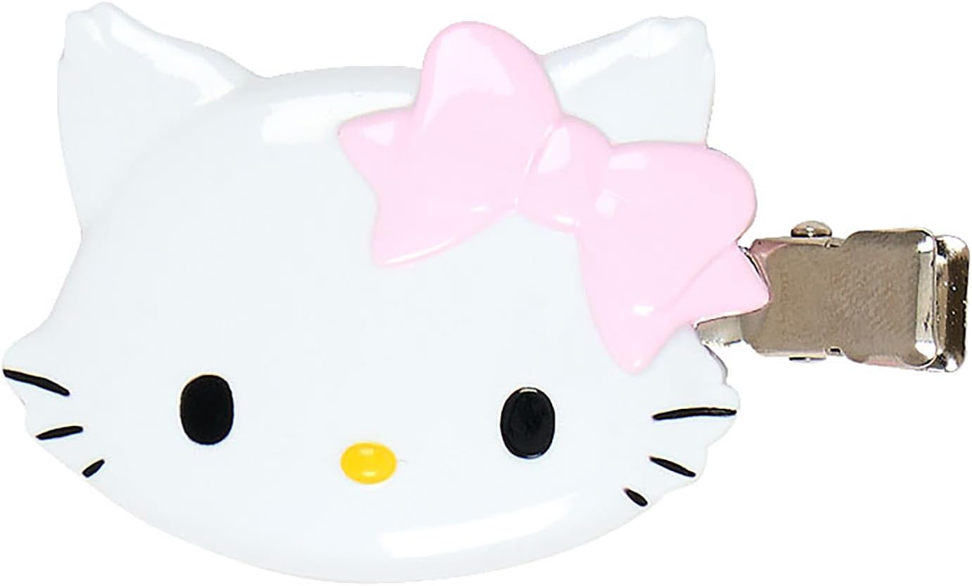 Sanrio 660868 Charmy Kitty Bangs Clip, ABS Resin, Right and Left Facing Set, Makeup, Face Washing, Desk Work, For Ages 3 and Up