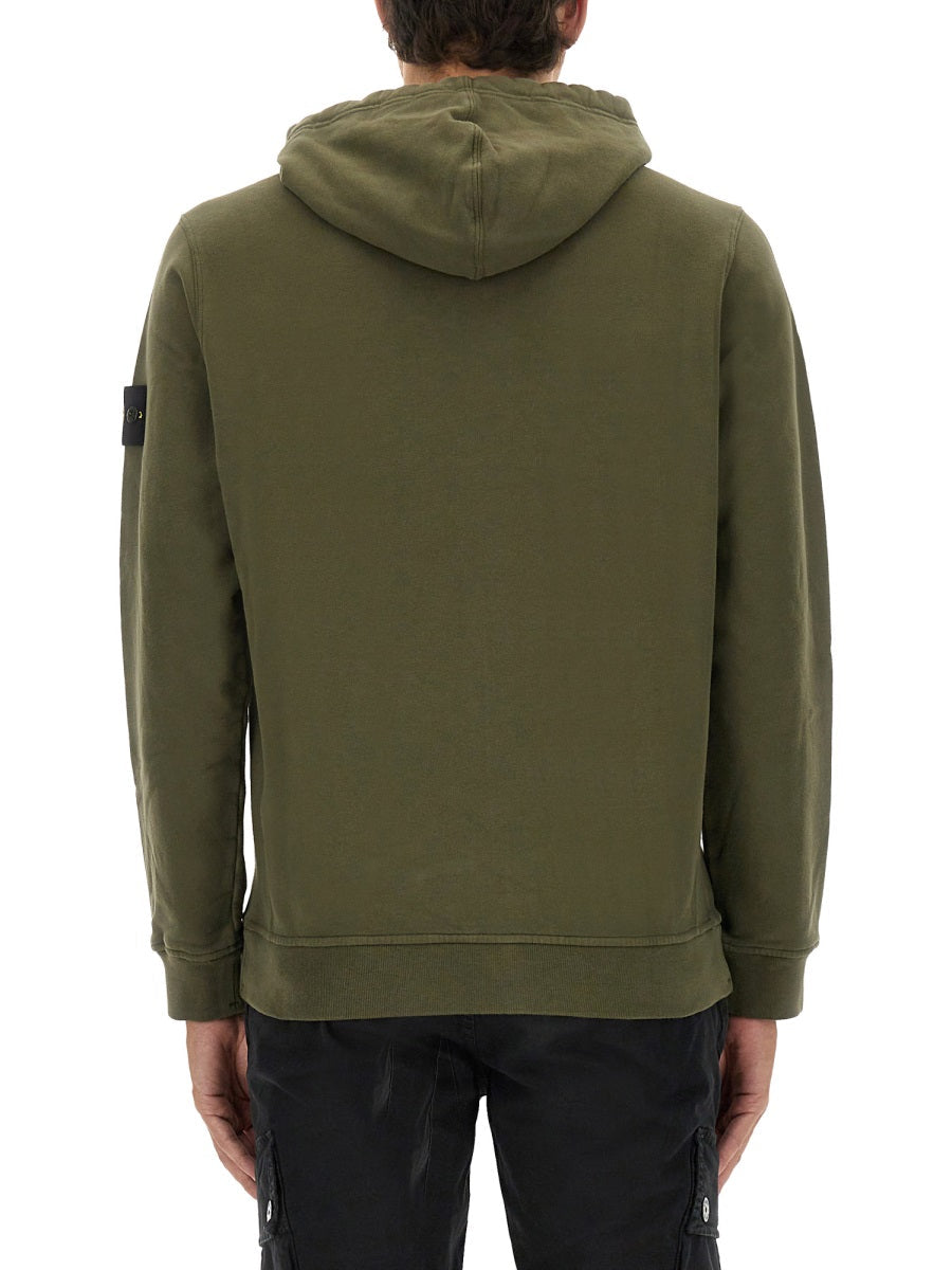 Stone Stone Island Cotton Hoodie - Image 4