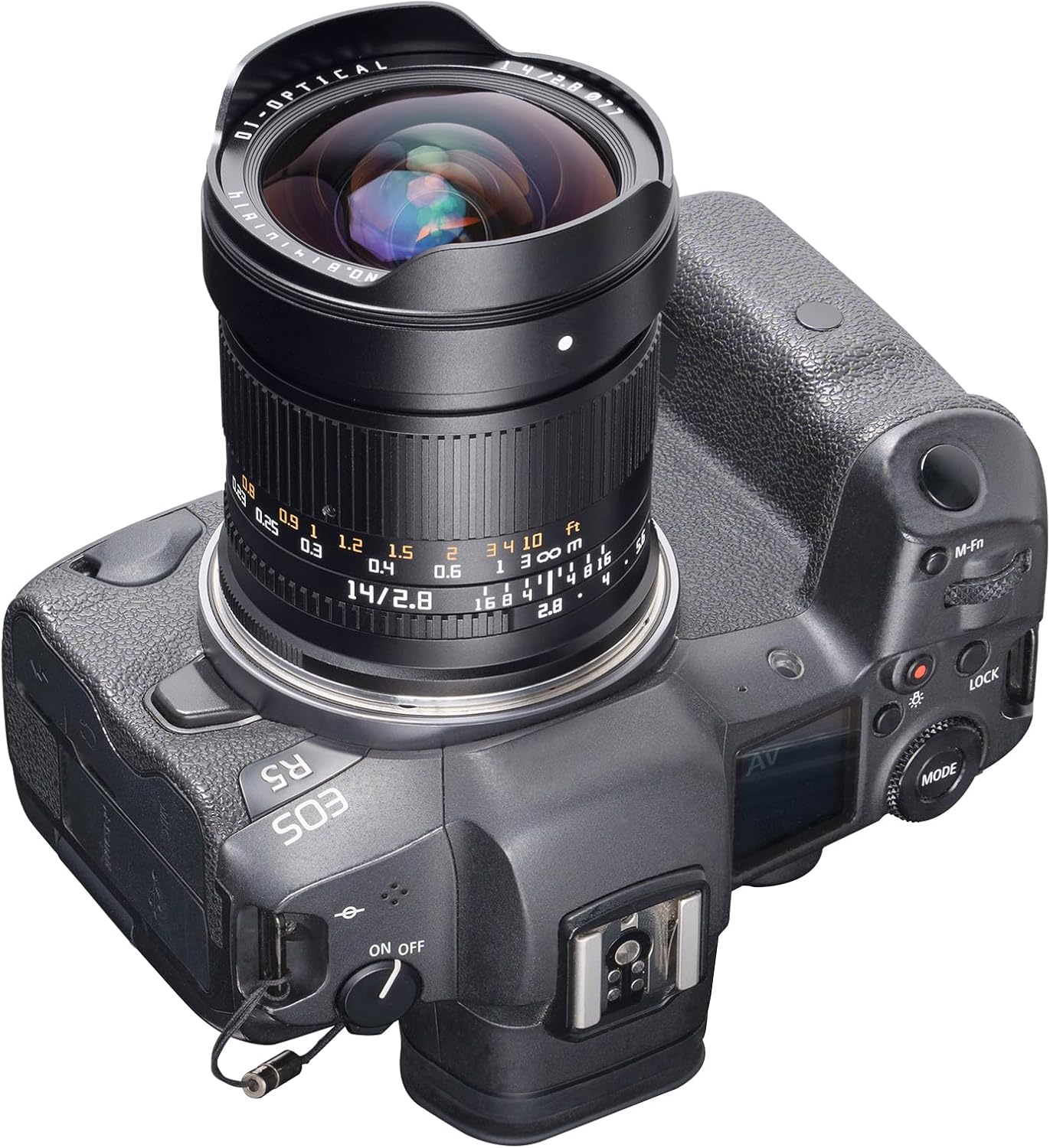 TTARTISAN 0.6 inch (14 mm) F2.8 Full Size Ultra Wide Angle Single Focus Lens 114° Angle of View Large Aperture Manual Focus Lens, Ideal for Starry Sky Landscapes Architecture Travel Street Photography