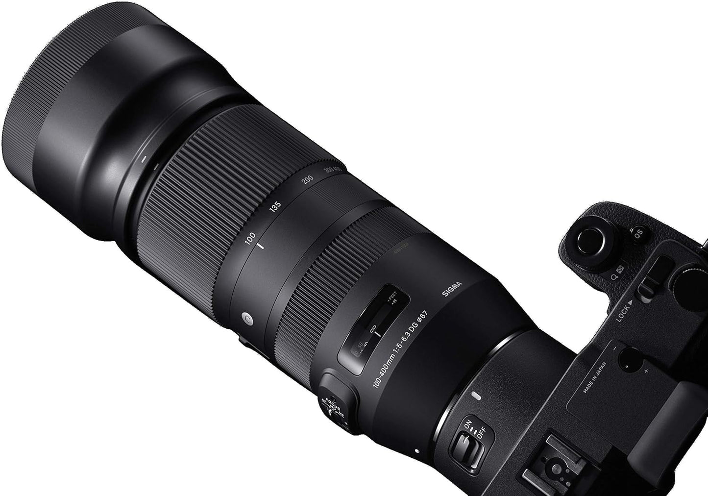 シグマ(Sigma) SIGMA シグマ Canon EFマウント レンズ 100-400mm F5-6.3 DG OS HSM ズーム 望遠 フルサイズ Contemporary 一眼レフ 専用