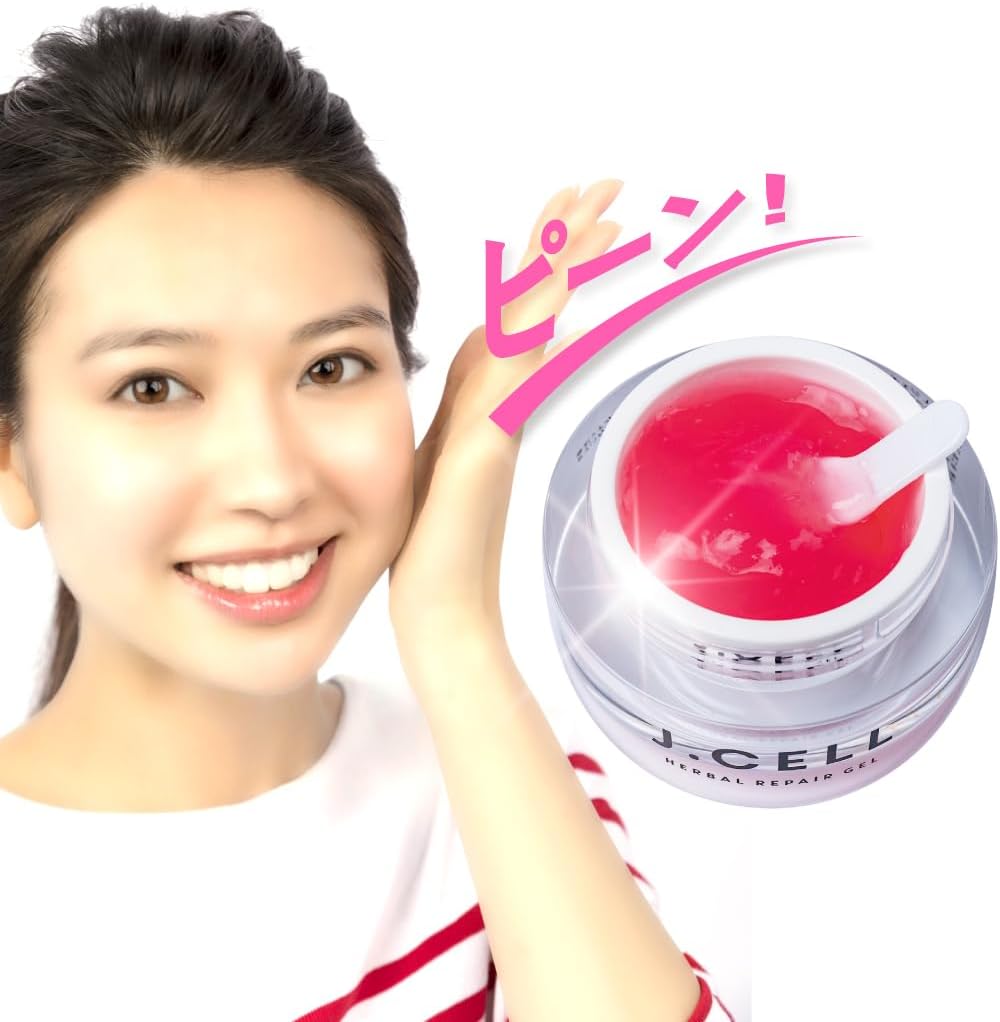 J.CELL First Gel, 1.1 oz (30 g), Human Stem Cells, Made in Japan, Moisturizing, Kumejima Deep Sea Water, Vitamin B12
